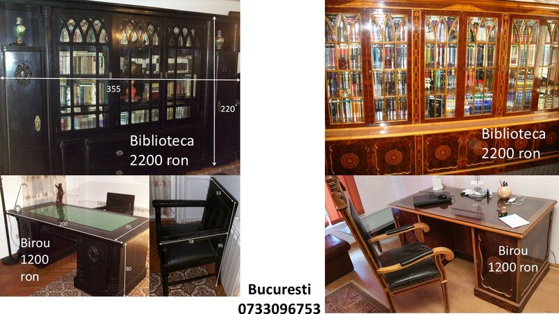 Vand 2 Biblioteci + 2 birouri